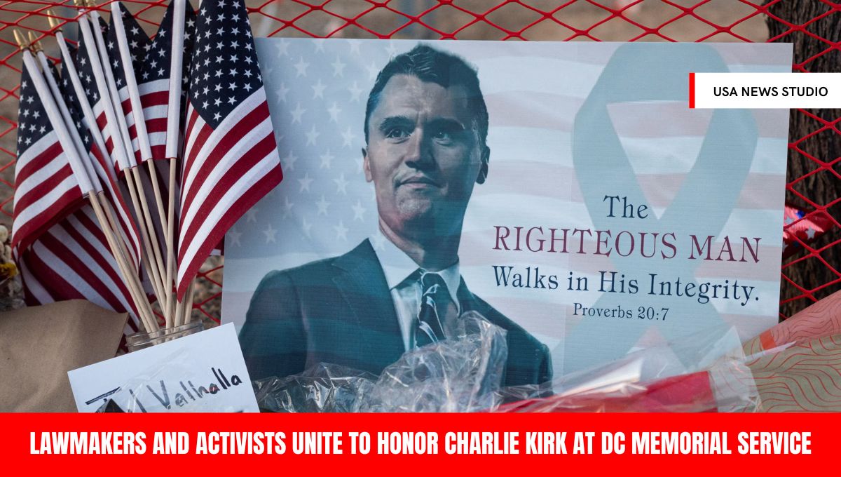 Charlie kirk memorial service