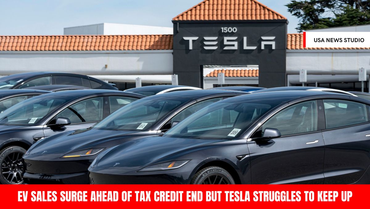 EV Sales Surge Ahead of Tax Credit