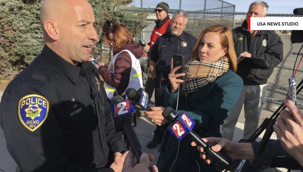 Heavy Police Presence in South Reno