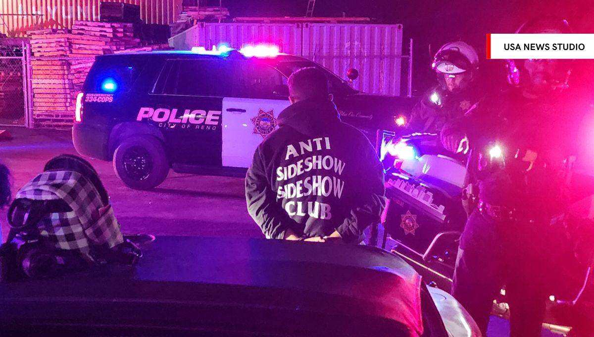 Heavy Police Presence in South Reno