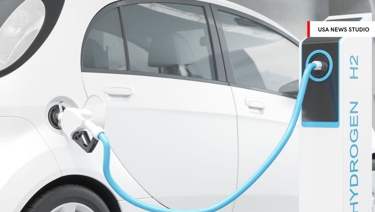hydrogen-powered car