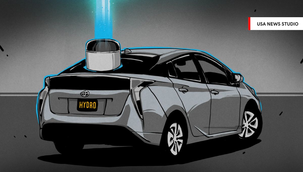 hydrogen-powered car